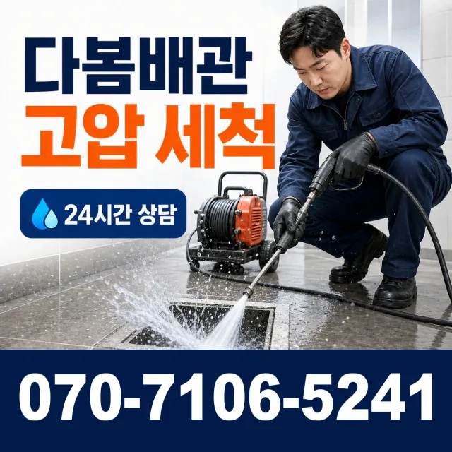 대전 동구 대전천북로 욕조막힘 상담 이미지 4